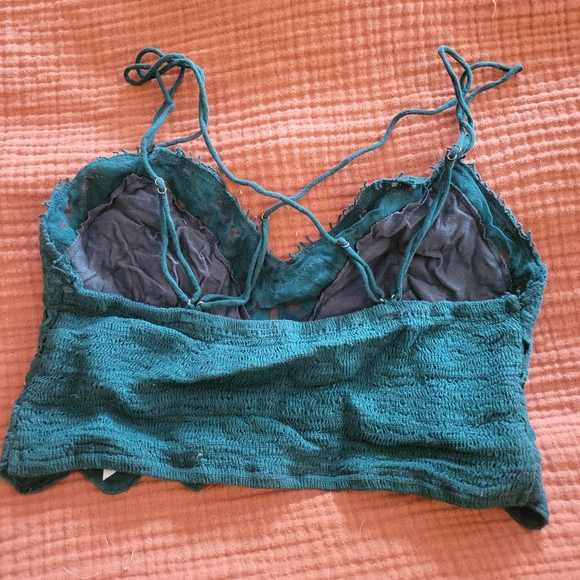 Free People Lace Cropped Top - Picture 2 of 2